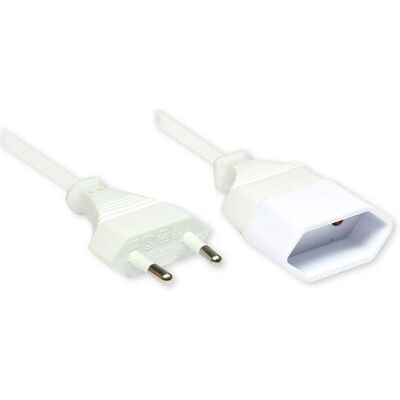 Alcasa 1502-5 Bílý napájecí kabel - Power Cable Alcasa 1502-5 Bílý napájecí kabel - Power Cable