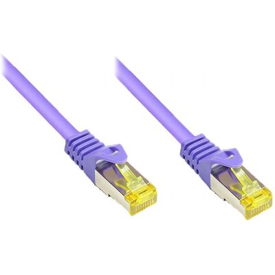 Alcasa câble réseau Cat7 RJ-45 violet 2m - Publicité Alcasa câble réseau Cat7 RJ-45 violet 2m - Publicité