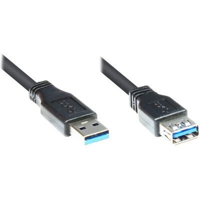 Alcasa 2711-S005 USB-kábel - USB 3.2 Gen 1 - 0,5 m - Fekete Alcasa 2711-S005 USB-kábel - USB 3.2 Gen 1 - 0,5 m - Fekete