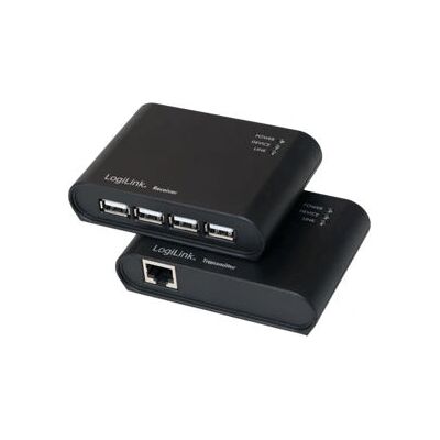 LogiLink UA0230 USB-Hub - USB 2.0, 480 Mbit/s, Schwarz LogiLink UA0230 USB-Hub - USB 2.0, 480 Mbit/s, Schwarz