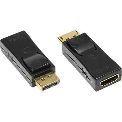 Good Connections DisplayPort to HDMI Adapter - Black Good Connections DisplayPort to HDMI Adapter - Black