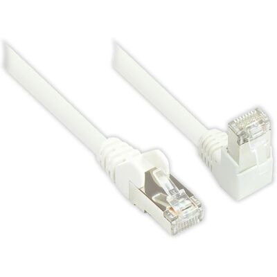 Varia - Patchkabel Cat6 S/FTP PiMF 0.5m 90° - Ethernet Patch Cable - Publicité Varia - Patchkabel Cat6 S/FTP PiMF 0.5m 90° - Ethernet Patch Cable - Publicité