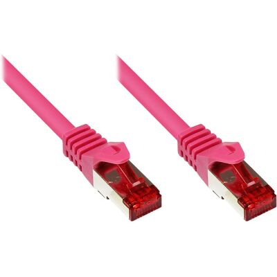 Câble réseau Alcasa 7,5m Magenta Cat6 S/FTP - Publicité Câble réseau Alcasa 7,5m Magenta Cat6 S/FTP - Publicité