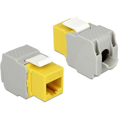 DeLOCK 86345 Keystone-Modul - RJ-45, LSA, Feminin, Polyethylen-Beutel DeLOCK 86345 Keystone-Modul - RJ-45, LSA, Feminin, Polyethylen-Beutel