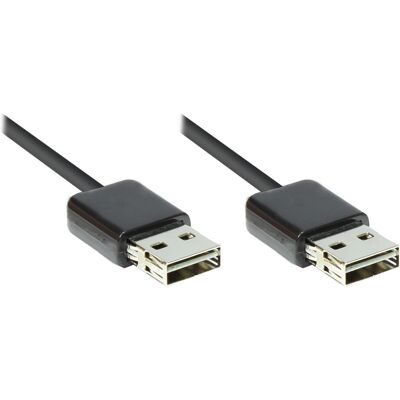 Alcasa 2212-EU010 USB Cable - 1m - Black - USB 2.0 Alcasa 2212-EU010 USB Cable - 1m - Black - USB 2.0