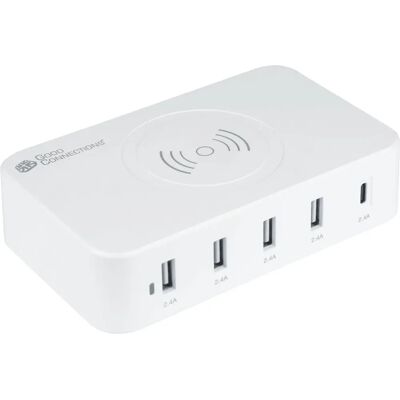 Alcasa PCA-D005W Universelles Weißes Schnellladegerät - Ladegerät Alcasa PCA-D005W Universelles Weißes Schnellladegerät - Ladegerät