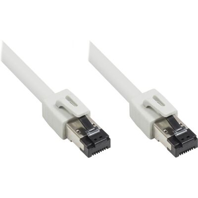 Alcasa 8080-150 Network Cable - 15m, Cat8.1, S/FTP, Grey Alcasa 8080-150 Network Cable - 15m, Cat8.1, S/FTP, Grey