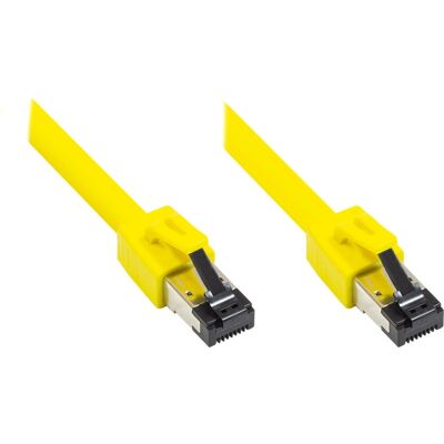 Alcasa Modell 8080-010Y Szigetelt Cat8 hálózati kábel - Sárga Alcasa Modell 8080-010Y Szigetelt Cat8 hálózati kábel - Sárga