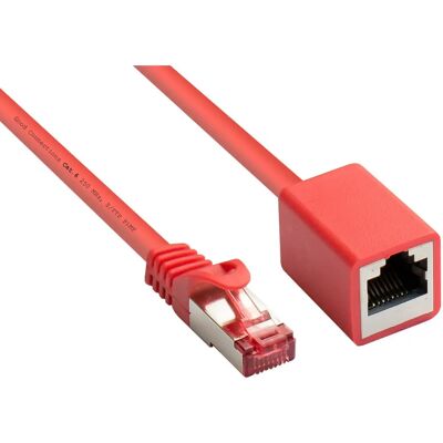 Alcasa 8063VR-010R 1m Red Cat6 S/FTP Network Cable Alcasa 8063VR-010R 1m Red Cat6 S/FTP Network Cable