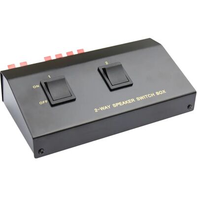 Alcasa 5529-2 Schwarzer Audio-Umschalter - Audio Switch Alcasa 5529-2 Schwarzer Audio-Umschalter - Audio Switch