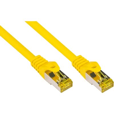 Câble Ethernet Good Connections - Cat.7, 600MHz, S/FTP, 25m, Jaune - Publicité Câble Ethernet Good Connections - Cat.7, 600MHz, S/FTP, 25m, Jaune - Publicité