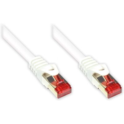 Alcasa 10m Cat6 S/FTP Netzwerkkabel Weiß - Netzwerkkabel Alcasa 10m Cat6 S/FTP Netzwerkkabel Weiß - Netzwerkkabel