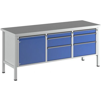 ANKE Werkbank - 540mm, 6 Schubladen, Universaltisch ANKE Werkbank - 540mm, 6 Schubladen, Universaltisch