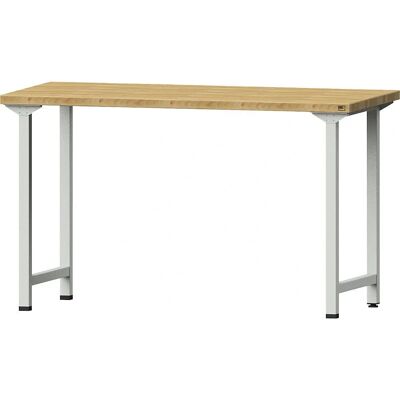 ANKE Werkbank - Serie V, 1500x700mm, Buche, Grau ANKE Werkbank - Serie V, 1500x700mm, Buche, Grau