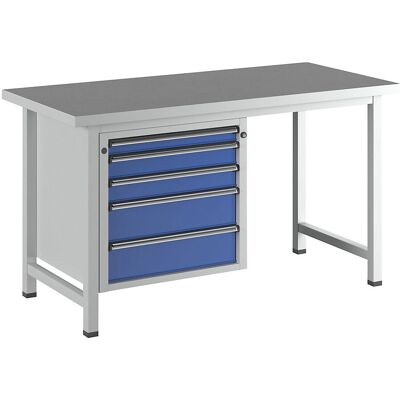 ANKE Banco de trabajo modular con 5 cajones - Taller ANKE Banco de trabajo modular con 5 cajones - Taller