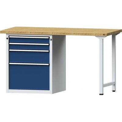 ANKE Werkbank V Serie - Modulares Stahl- und Holztisch ANKE Werkbank V Serie - Modulares Stahl- und Holztisch