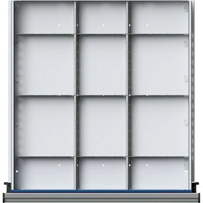 ANKE Schubladeneinteiler-Set - 90/120mm, Grau ANKE Schubladeneinteiler-Set - 90/120mm, Grau