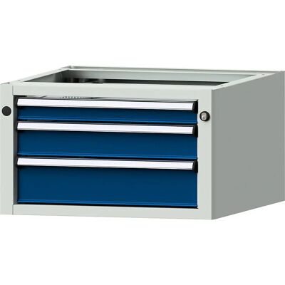 ANKE Untertischschrank - Elektrisch höhenverstellbar - 3 Schubladen - 570x615 mm - Stahl ANKE Untertischschrank - Elektrisch höhenverstellbar - 3 Schubladen - 570x615 mm - Stahl