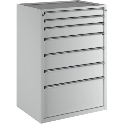 ANKE - 7-drawer cabinet - 910x675 - Gris claro - Cabinet ANKE - 7-drawer cabinet - 910x675 - Gris claro - Cabinet