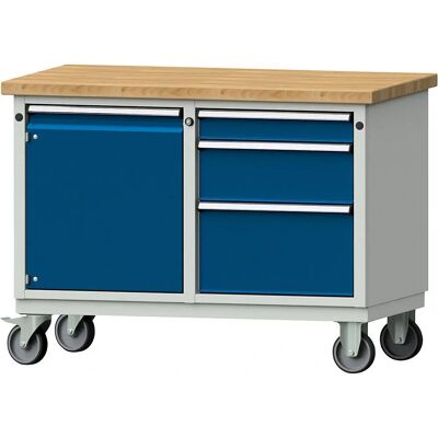 ANKE Kompakte Werkbank - Blau Genciana RAL 5010 ANKE Kompakte Werkbank - Blau Genciana RAL 5010