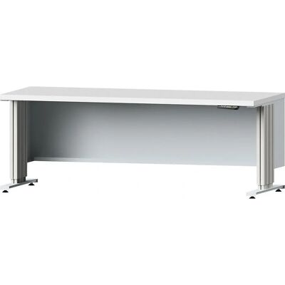 ANKE Elektrisch Höhenverstellbarer Werkbank - 800mm Tiefe, Hellblau RAL 5012 ANKE Elektrisch Höhenverstellbarer Werkbank - 800mm Tiefe, Hellblau RAL 5012