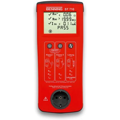Benning ST710 Elektroniktester - Automatisch, Tragbar, Schneller Test Benning ST710 Elektroniktester - Automatisch, Tragbar, Schneller Test
