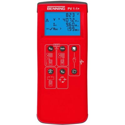 Benning PV 1-1+ - Photovoltaic Installation Tester Benning PV 1-1+ - Photovoltaic Installation Tester