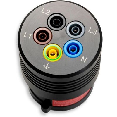 Adapter pomiarowy Benning do gniazd CEE 5-polowych 32A - Czarny Adapter pomiarowy Benning do gniazd CEE 5-polowych 32A - Czarny