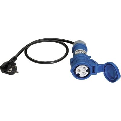 Benning 044144 Messadapter Blau - CEE & Schuko Benning 044144 Messadapter Blau - CEE & Schuko