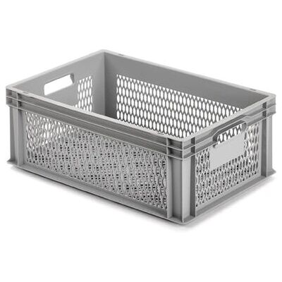 ALUTEC 75060 Graue Aufbewahrungsbox - Rechteckiger Kunststoffbehälter ALUTEC 75060 Graue Aufbewahrungsbox - Rechteckiger Kunststoffbehälter