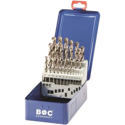 Bohrcraft MG13 Bohrersatz - Hochleistung Spiralbohrer - 25 Stück Bohrcraft MG13 Bohrersatz - Hochleistung Spiralbohrer - 25 Stück