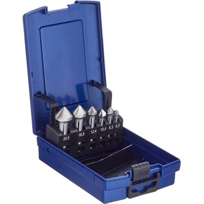 Bohrcraft Senker-Set - 6 Stück, 6,3-20,5mm, HSS, DIN 335 C Bohrcraft Senker-Set - 6 Stück, 6,3-20,5mm, HSS, DIN 335 C
