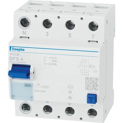 Doepke DFS4040-4/0,50-A - Fehlerstromschutzschalter Doepke DFS4040-4/0,50-A - Fehlerstromschutzschalter
