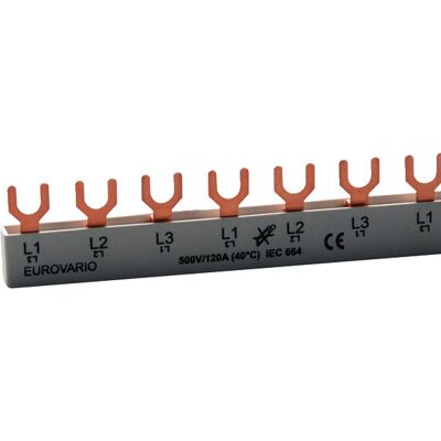 Doepke 09920190 Busbar - 3-phasig 195mm Doepke 09920190 Busbar - 3-phasig 195mm