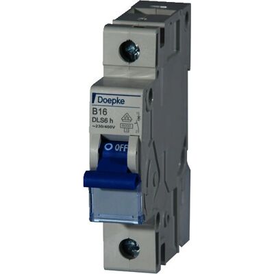 Doepke Leitungsschutzschalter - 16A, IP20, Typ B Doepke Leitungsschutzschalter - 16A, IP20, Typ B