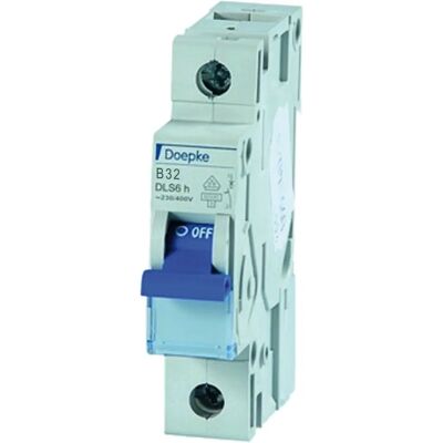 Doepke Leitungsschutzschalter 32A - B-Charakteristik - IP20 Doepke Leitungsschutzschalter 32A - B-Charakteristik - IP20