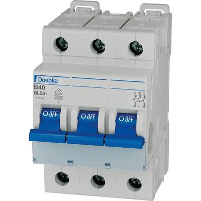 Interruptor de circuito Doepke DLS 6I B40-3 40A - Industria Interruptor de circuito Doepke DLS 6I B40-3 40A - Industria