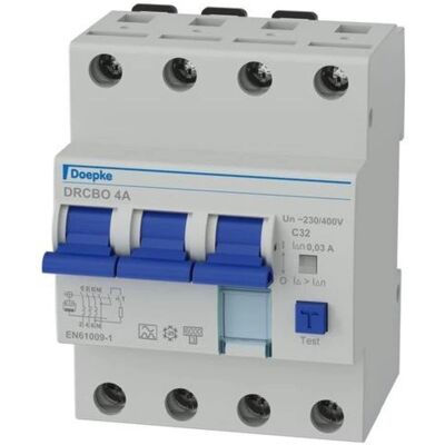Doepke DRCBO4C32/0,03/3N-A - Combiné différentiel / disjoncteur de protection - Publicité Doepke DRCBO4C32/0,03/3N-A - Combiné différentiel / disjoncteur de protection - Publicité