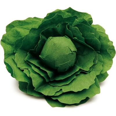 Brinquedo de salada de madeira ERZI - Comida para Crianças - 120x120x42 mm Brinquedo de salada de madeira ERZI - Comida para Crianças - 120x120x42 mm