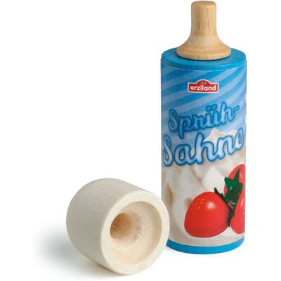 Distributeur de crème en bois ERZI - Jouet pour enfants 3+ - 10 cm - Publicité Distributeur de crème en bois ERZI - Jouet pour enfants 3+ - 10 cm - Publicité