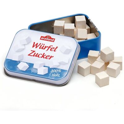 Erzi - Sucre en Boîte en Métal - Nourriture de Jouet - Publicité Erzi - Sucre en Boîte en Métal - Nourriture de Jouet - Publicité
