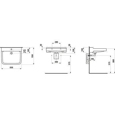 Lavabo Pro Liberty senza barriere - Lavabo Lavabo Pro Liberty senza barriere - Lavabo