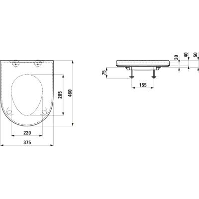 Sedile WC LAUFEN Pro Liberty - Senza barriere Sedile WC LAUFEN Pro Liberty - Senza barriere