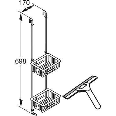 HÜPPE Ablagesystem - Praktisches Duschablagesystem HÜPPE Ablagesystem - Praktisches Duschablagesystem