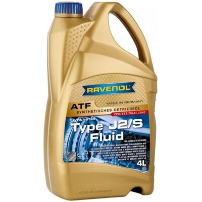 RAVENOL ATF J2/S 1211115-004-01-999 Automatic Transmission Fluid - Red - Type J2/S RAVENOL ATF J2/S 1211115-004-01-999 Automatic Transmission Fluid - Red - Type J2/S