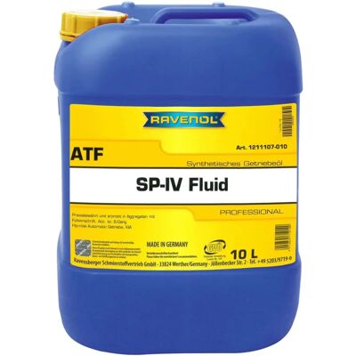 RAVENOL 1211107-010-01-999 Automaattivaihteiston öljy - 10L Hyundai, Kia RAVENOL 1211107-010-01-999 Automaattivaihteiston öljy - 10L Hyundai, Kia