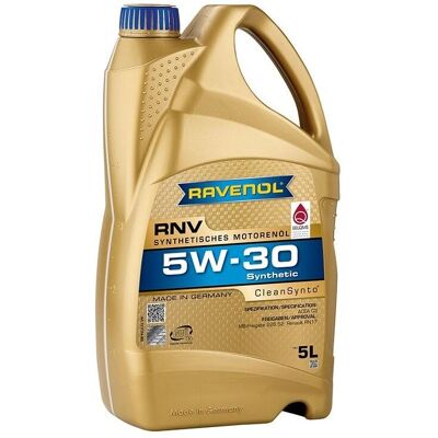 Ravenol RNV 5W-30 5I Motorolie - Motorolie Ravenol RNV 5W-30 5I Motorolie - Motorolie