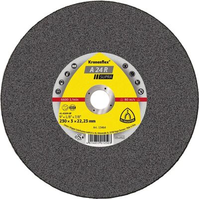 Klingspor - A24R Supra 125 - 22mm bore - Disco abrasivo Klingspor - A24R Supra 125 - 22mm bore - Disco abrasivo