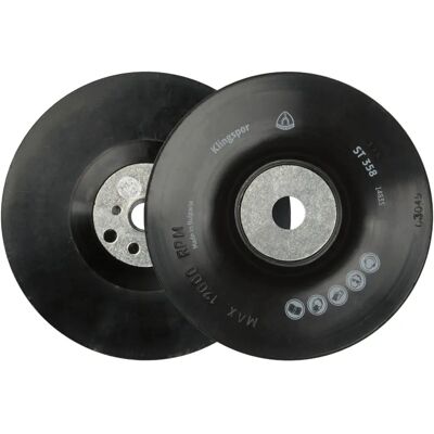 Klingspor - Plaque de support St 358 pour disques en fibre, 235mm filetage M14 Klingspor - Plaque de support St 358 pour disques en fibre, 235mm filetage M14
