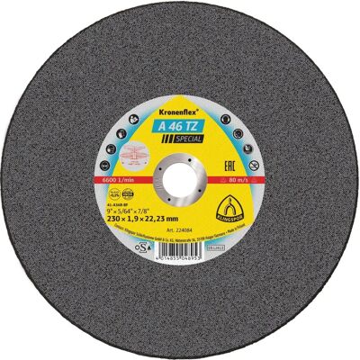 Separador de acero inoxidable KlingSpur - 180x1.6x22mm - A46TZ Separador de acero inoxidable KlingSpur - 180x1.6x22mm - A46TZ
